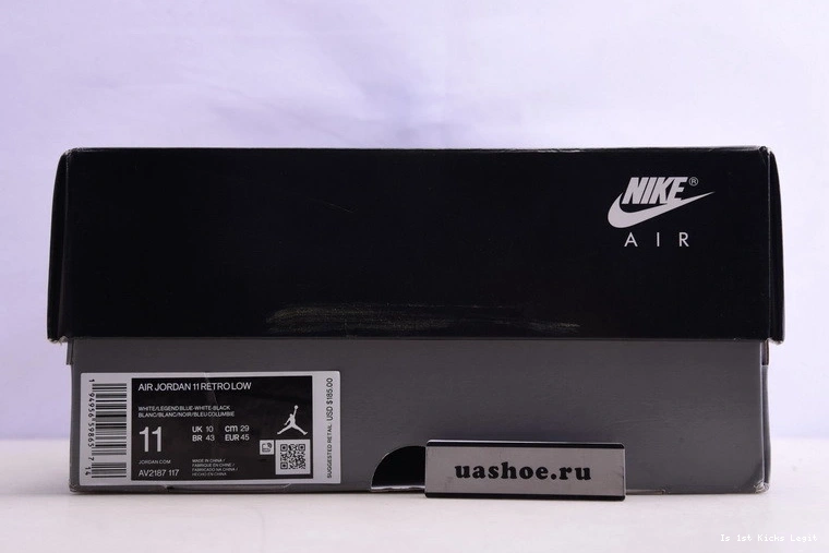 11 Blue“ AV2187-117    Jordan Air Low”Legend 1128